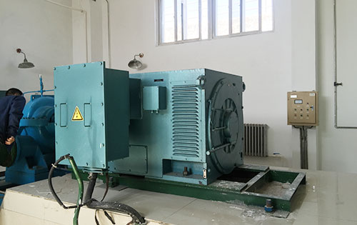 嫩江某水电站工程主水泵使用我公司高压电机